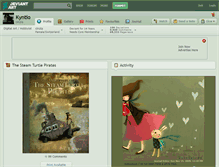 Tablet Screenshot of kyntio.deviantart.com
