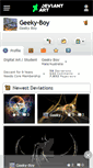 Mobile Screenshot of geeky-boy.deviantart.com