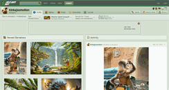 Desktop Screenshot of kinkajoomotion.deviantart.com