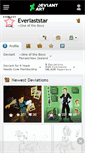 Mobile Screenshot of everlaststar.deviantart.com