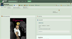 Desktop Screenshot of devarcan.deviantart.com