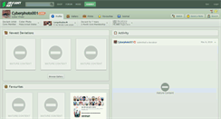 Desktop Screenshot of cyberphoto001.deviantart.com