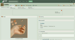 Desktop Screenshot of crealise.deviantart.com