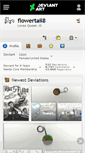 Mobile Screenshot of flowertail8.deviantart.com