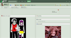 Desktop Screenshot of mario-17.deviantart.com