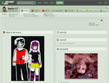 Tablet Screenshot of mario-17.deviantart.com