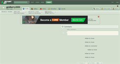 Desktop Screenshot of goldberry2000.deviantart.com