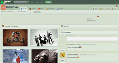 Desktop Screenshot of elvictorhugo.deviantart.com