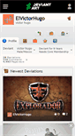 Mobile Screenshot of elvictorhugo.deviantart.com