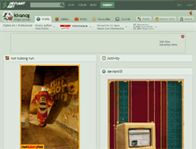 Tablet Screenshot of kivancg.deviantart.com
