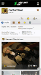 Mobile Screenshot of nocturnical.deviantart.com