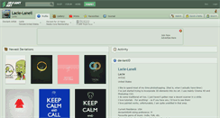 Desktop Screenshot of lacie-lanell.deviantart.com