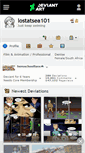 Mobile Screenshot of lostatsea101.deviantart.com