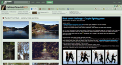 Desktop Screenshot of cathleentarawhiti.deviantart.com