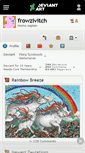 Mobile Screenshot of frowzivitch.deviantart.com