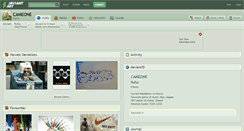 Desktop Screenshot of cameone.deviantart.com