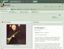 Tablet Screenshot of goeyoshi.deviantart.com
