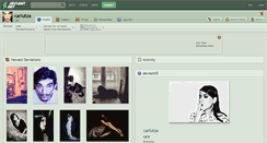 Desktop Screenshot of carlutza.deviantart.com