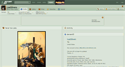 Desktop Screenshot of lostslivers.deviantart.com