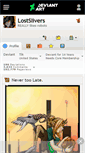 Mobile Screenshot of lostslivers.deviantart.com