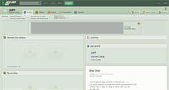 Desktop Screenshot of jo89.deviantart.com