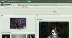 Desktop Screenshot of mangosucker.deviantart.com