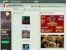 Tablet Screenshot of hanna-barbera-fans.deviantart.com