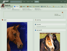 Tablet Screenshot of koetjjs.deviantart.com