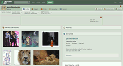Desktop Screenshot of jennifereholm.deviantart.com