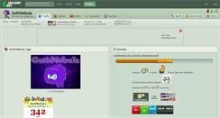 Desktop Screenshot of gothnebula.deviantart.com