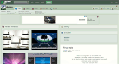 Desktop Screenshot of aboleo.deviantart.com