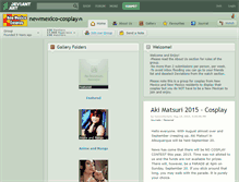 Tablet Screenshot of newmexico-cosplay.deviantart.com
