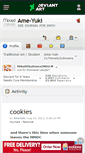 Mobile Screenshot of ame-yuki.deviantart.com