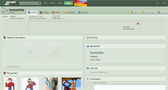 Desktop Screenshot of hentai2006.deviantart.com