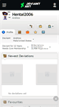 Mobile Screenshot of hentai2006.deviantart.com