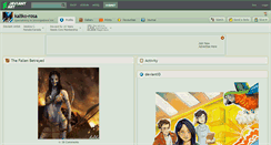 Desktop Screenshot of kaliko-rosa.deviantart.com