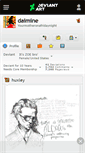 Mobile Screenshot of daimine.deviantart.com