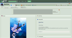 Desktop Screenshot of maxichan.deviantart.com