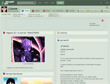 Tablet Screenshot of jjjawor.deviantart.com