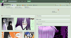 Desktop Screenshot of darkvamp-e.deviantart.com