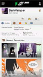 Mobile Screenshot of darkvamp-e.deviantart.com