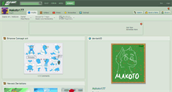 Desktop Screenshot of makoto177.deviantart.com
