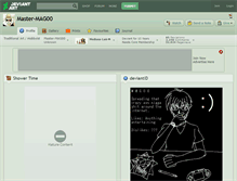 Tablet Screenshot of master-mag00.deviantart.com