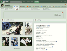 Tablet Screenshot of gloosick.deviantart.com