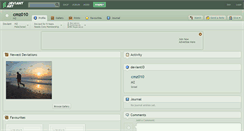 Desktop Screenshot of cmz010.deviantart.com