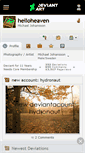 Mobile Screenshot of helloheaven.deviantart.com