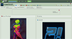 Desktop Screenshot of omegaglitch603.deviantart.com