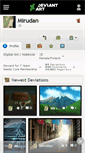 Mobile Screenshot of mirudan.deviantart.com