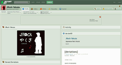 Desktop Screenshot of jrock-yakuza.deviantart.com