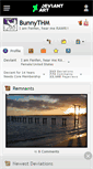 Mobile Screenshot of bunnythm.deviantart.com